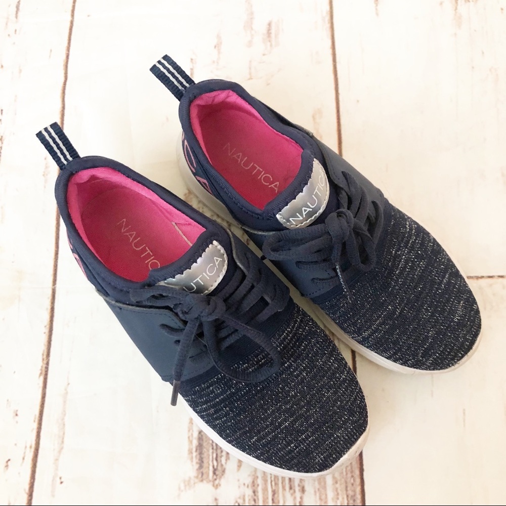 Girls Nautical Sneakers